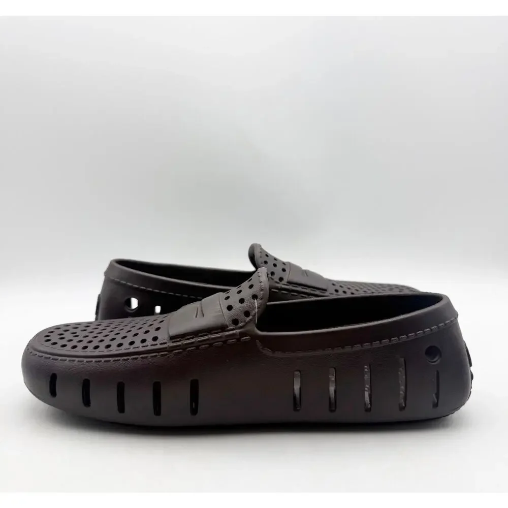 Floafers Mens Country Club Driver 2.0 Loafers Size 8 Brown Waterproof NWOB